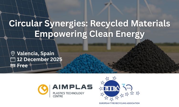 AIMPLAS and ETRA to host workshop on circular synergies between recycled materials and clean energy