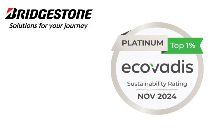 Bridgestone EMEA earns fourth consecutive Platinum EcoVadis rating for tire sustainability leadership