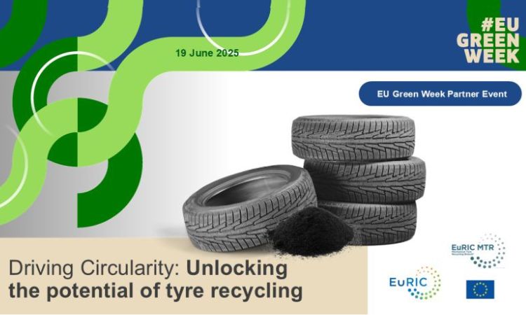 Join EuRIC's webinar on June 19: Unlocking the potential of tyre recycling