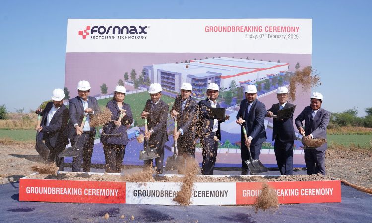 FORNNAX breaks ground on 23-acre recycling equipment manufacturing facility in Gujarat
