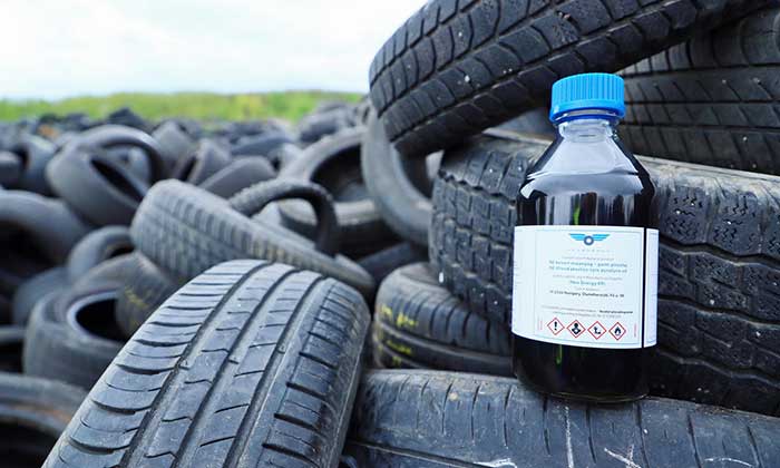 New Energy, Hungary, first chemical tire recycling plant worldwide with ISCC PLUS certified Point of Origin 
