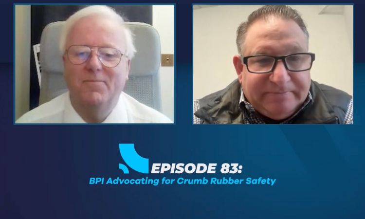 BPI's Scott Gerber discusses crumb rubber safety in Episode 83 of The Tyre Recycling Podcast