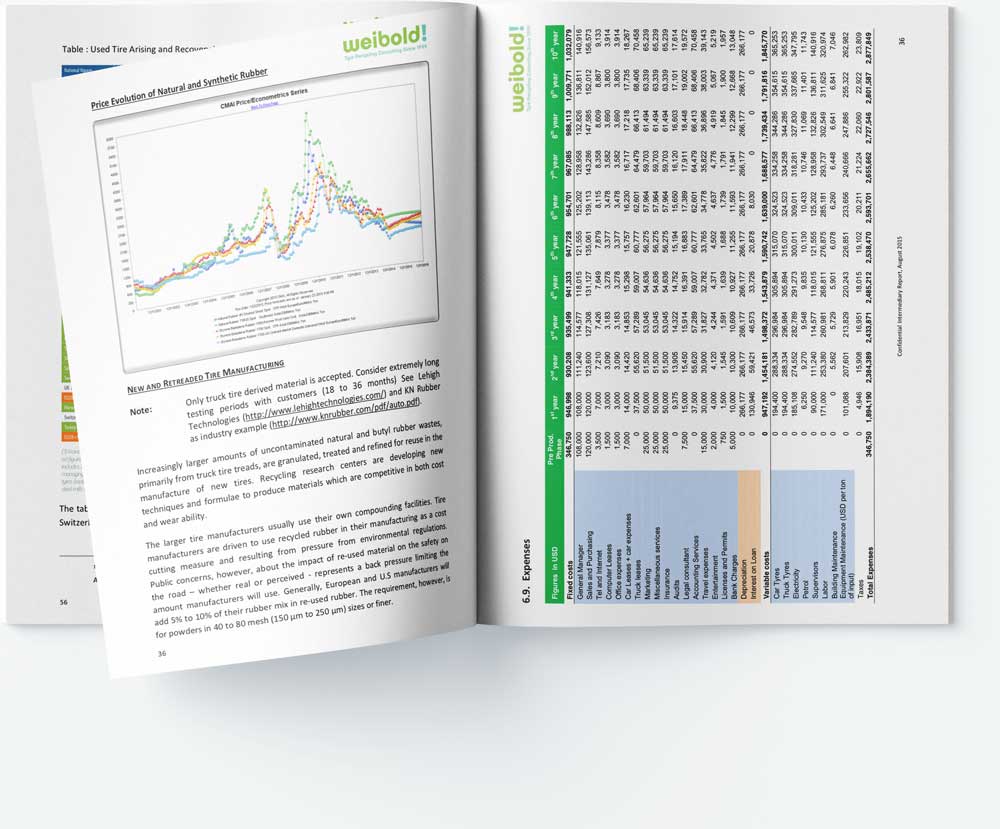 Sales Support for Pyrolysis Plants