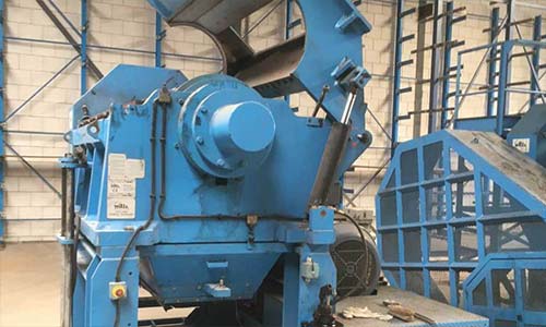 Two secondary tire shredders and one high capacity rubber granulator wanted