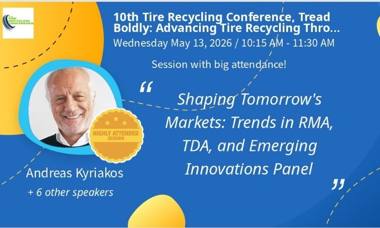 Meet Weibold at 10th Tire Recycling Conference in Denver on May 13