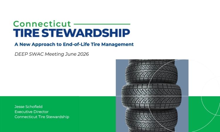Connecticut Tire Stewardship advances new approach to end-of-life tire management