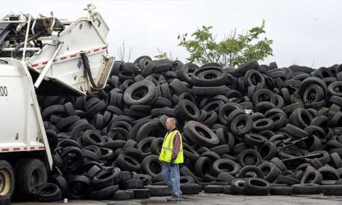 Detroit aims to tackle illegal scrap tire business
