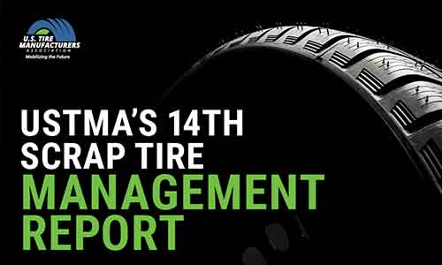 USTMA hosts a webinar to review its Scrap Tire Management Summary Report 2019